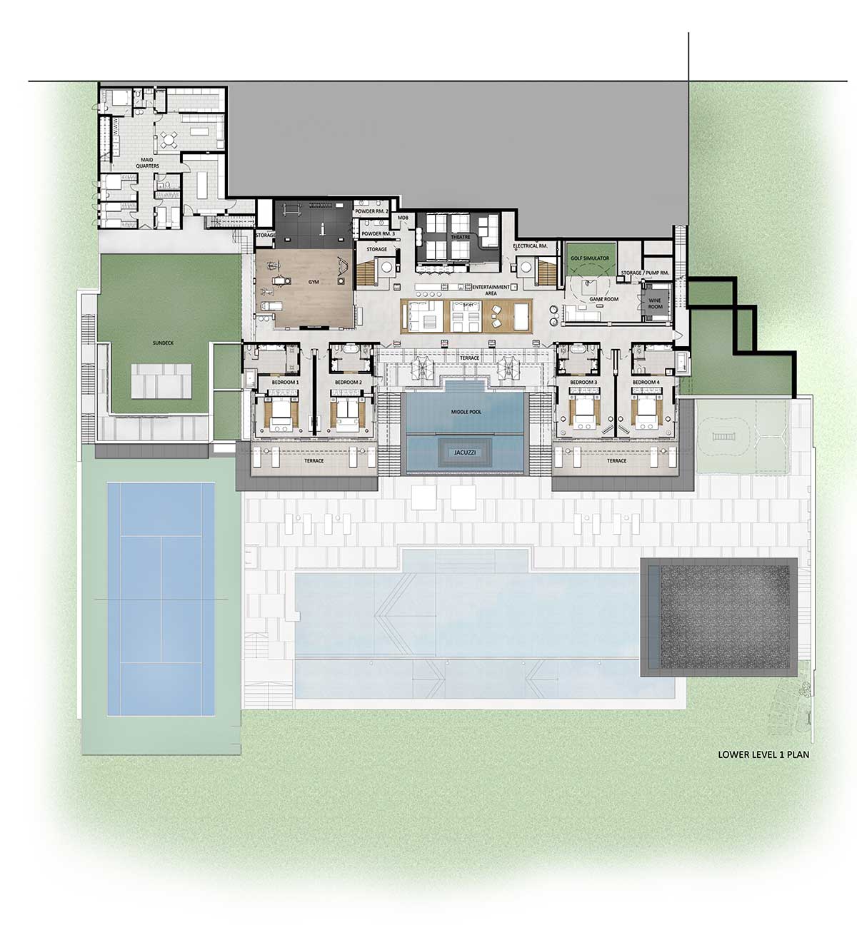 Floor Plan Amaravida Phuket